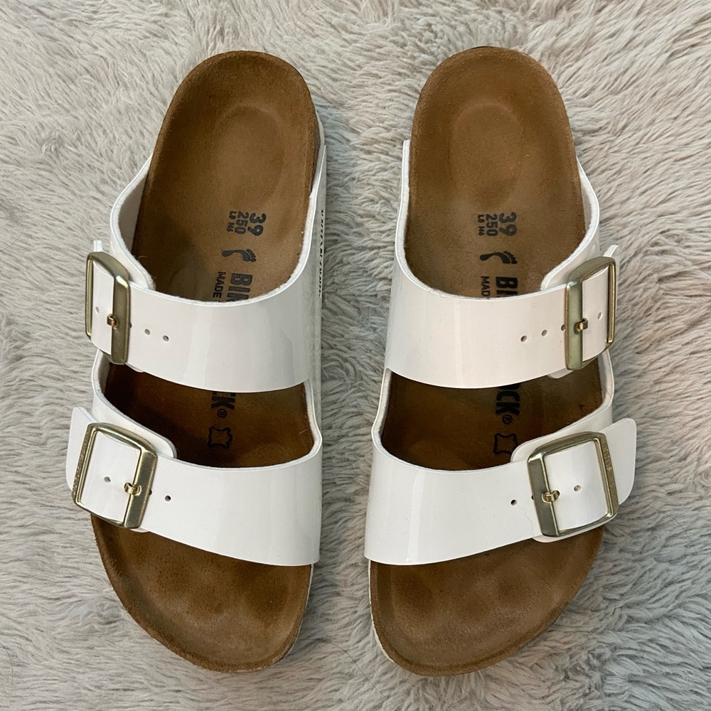 Patent Leather Birkenstocks